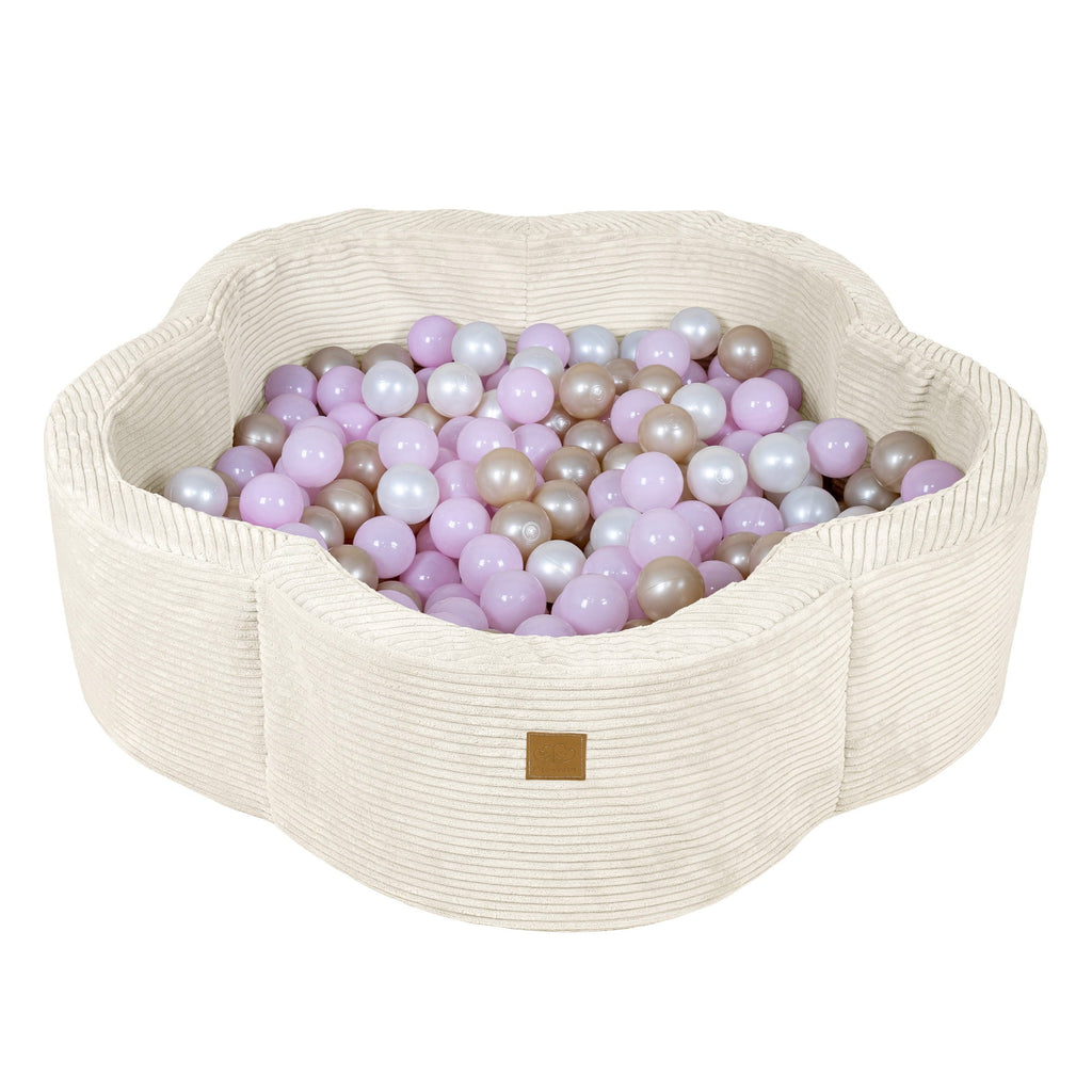 Foam Baby Ball Pit - Aesthetic Vanilla Flower