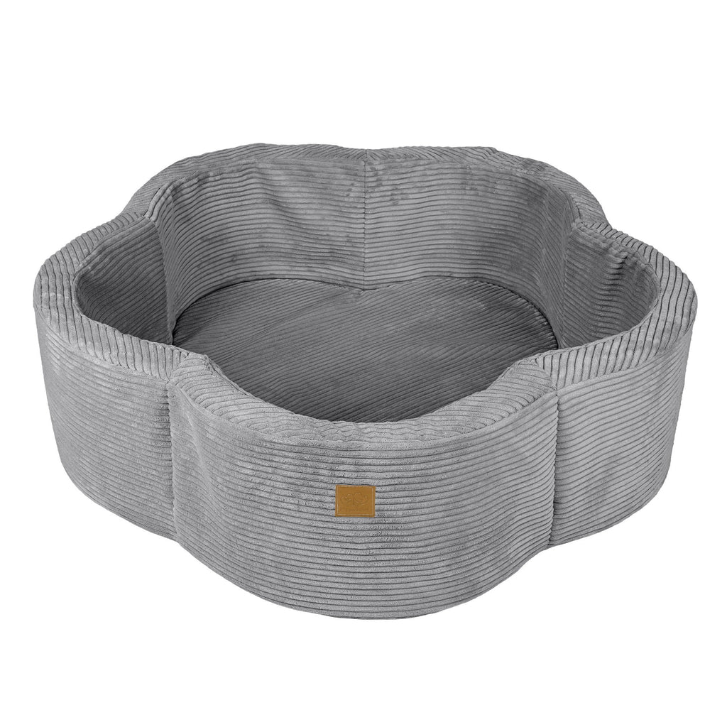 Foam Baby Ball Pit - Aesthetic Grey Flower