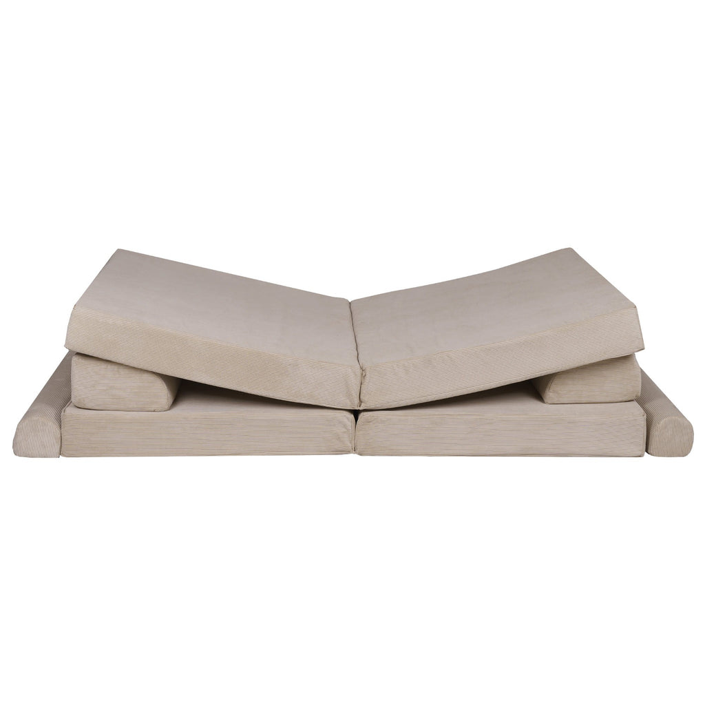 MeowBaby® Large Slimcord Premium Sofa - Lavender