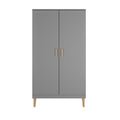 Wardrobe Kubi - Grey